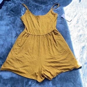 Yellow romper